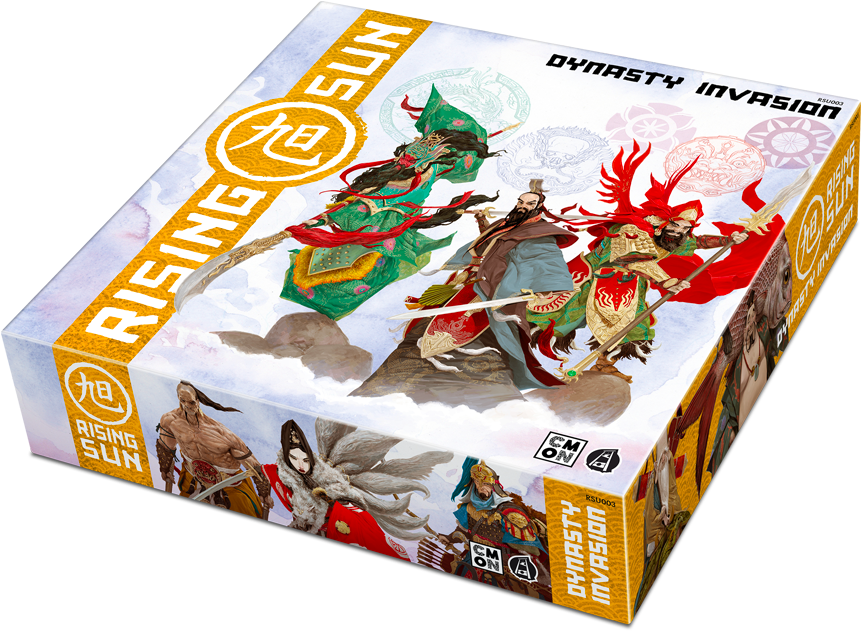 Rising Sun Dynasty Invasion Board Game PNG
