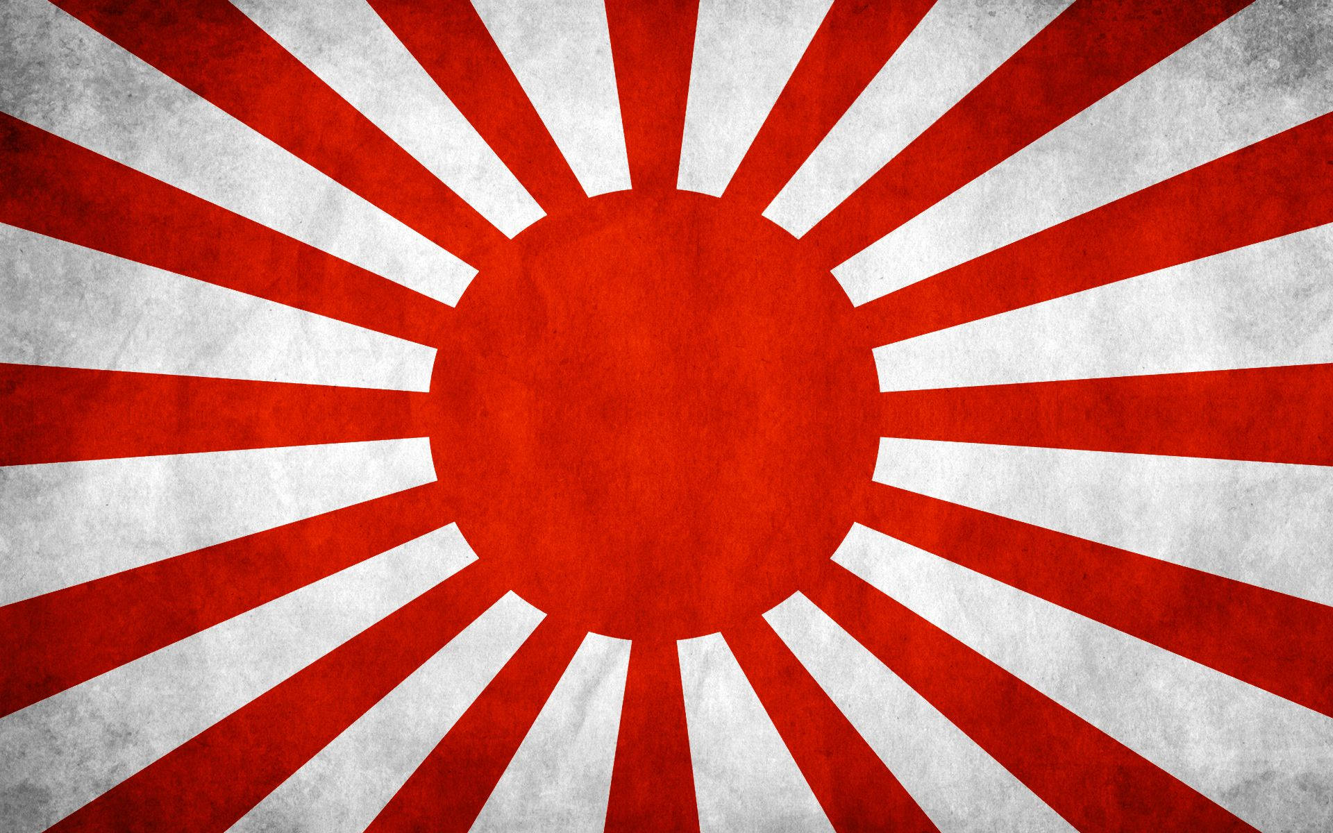 Stigandesolen På Japans Flagga. Wallpaper