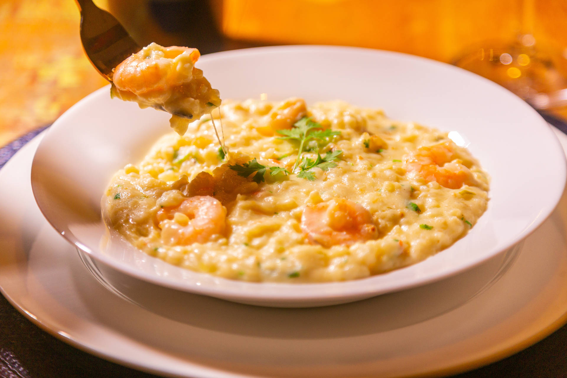 Risotto 2560x1440 Food Picture