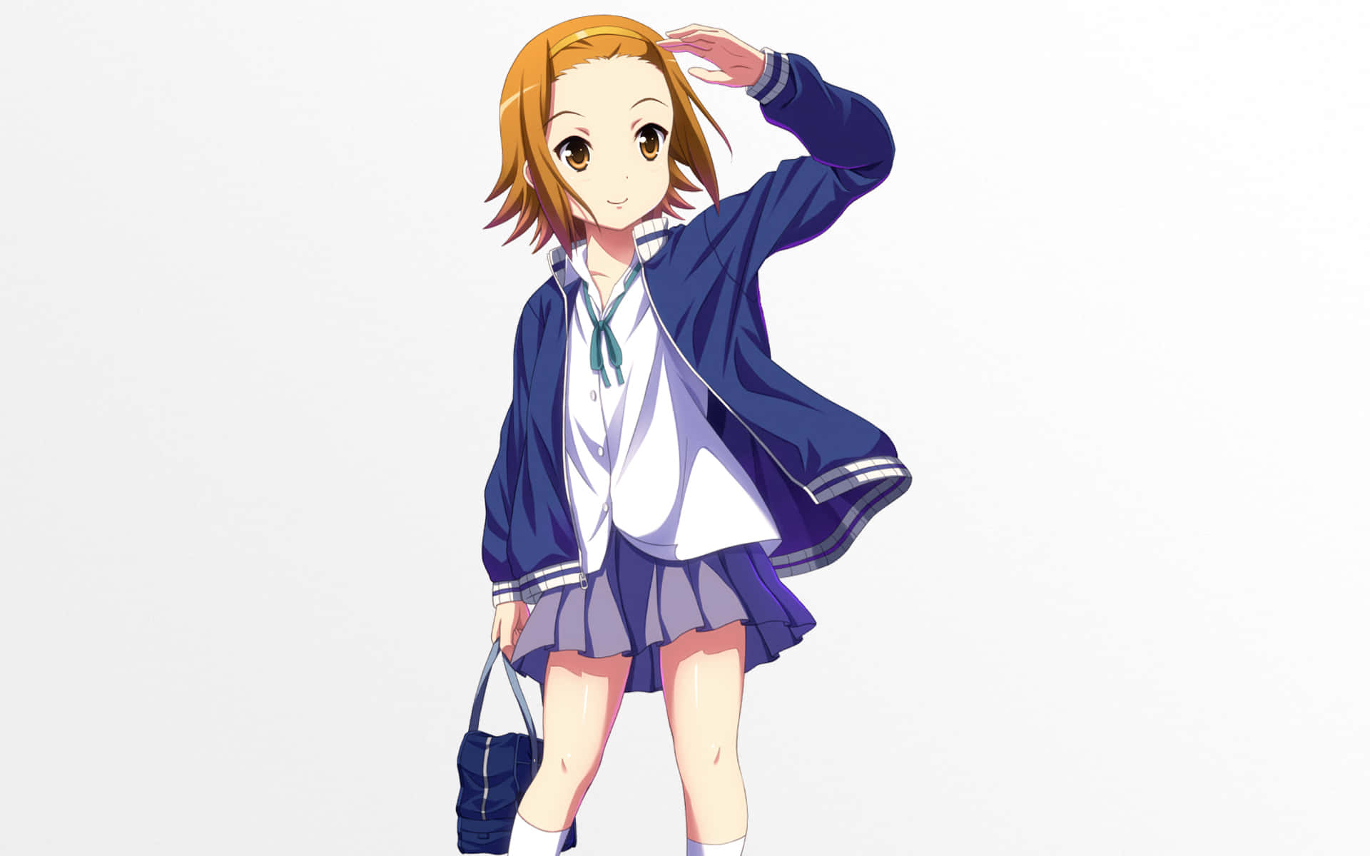 Ritsu Tainaka Artistic Illustration Wallpaper