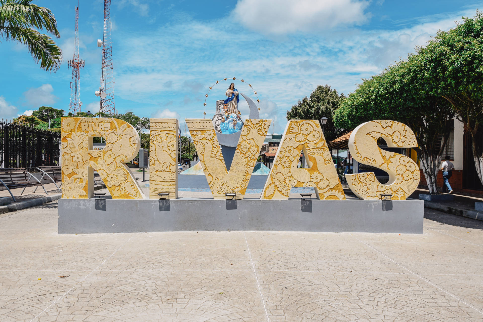 Monumentode Rivas En Nicaragua Fondo de pantalla