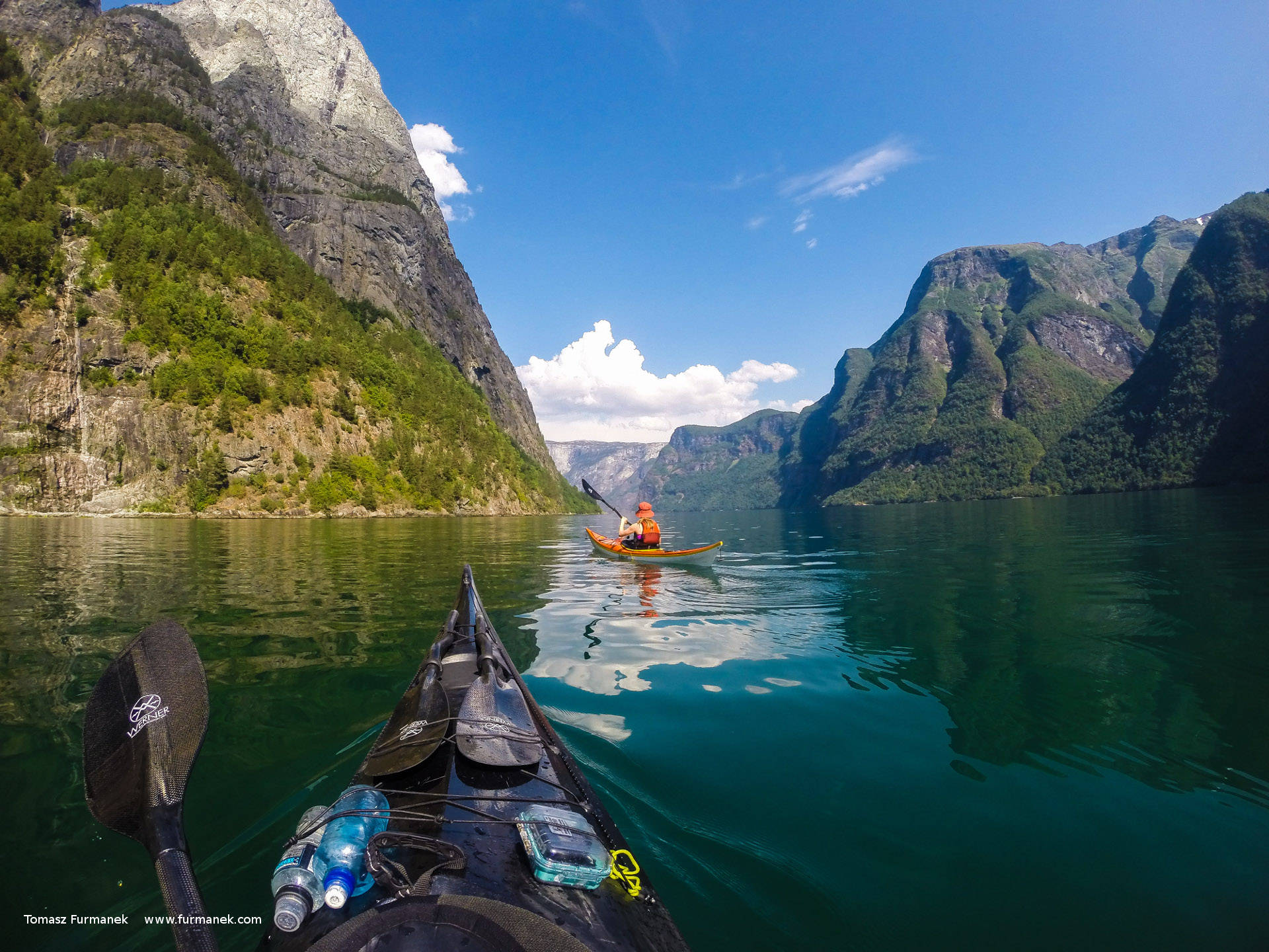 River Group Kayaking Wallpaper