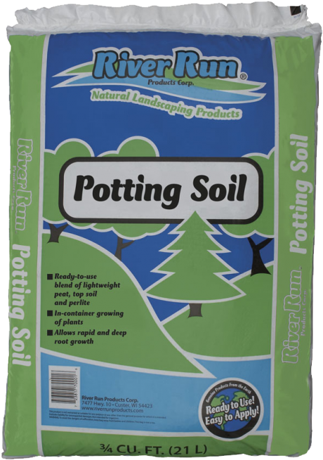 River Run Potting Soil Bag PNG