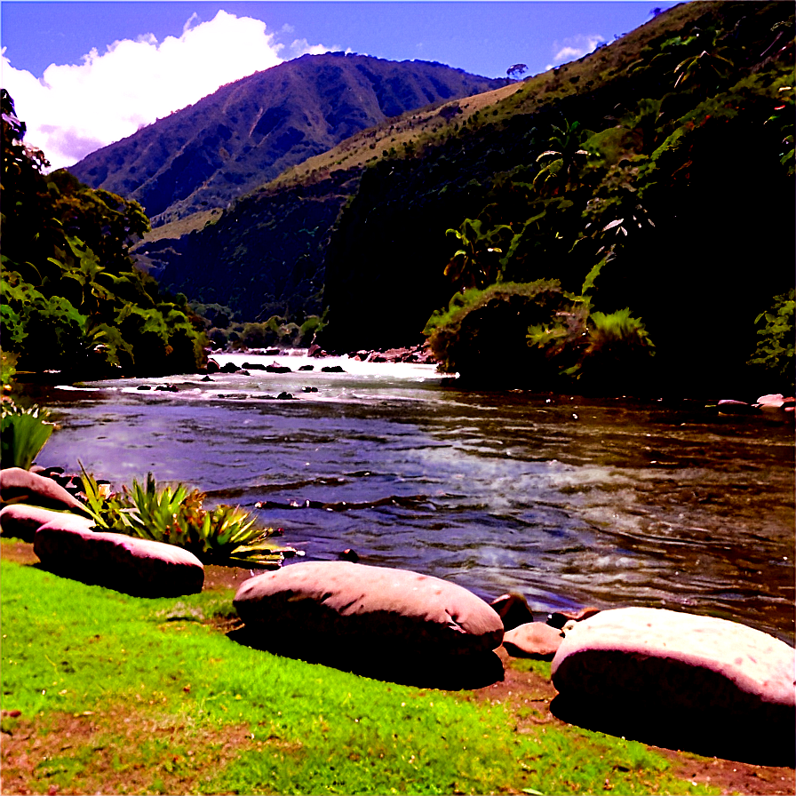 Riverside Picnic Spot Png Buc PNG