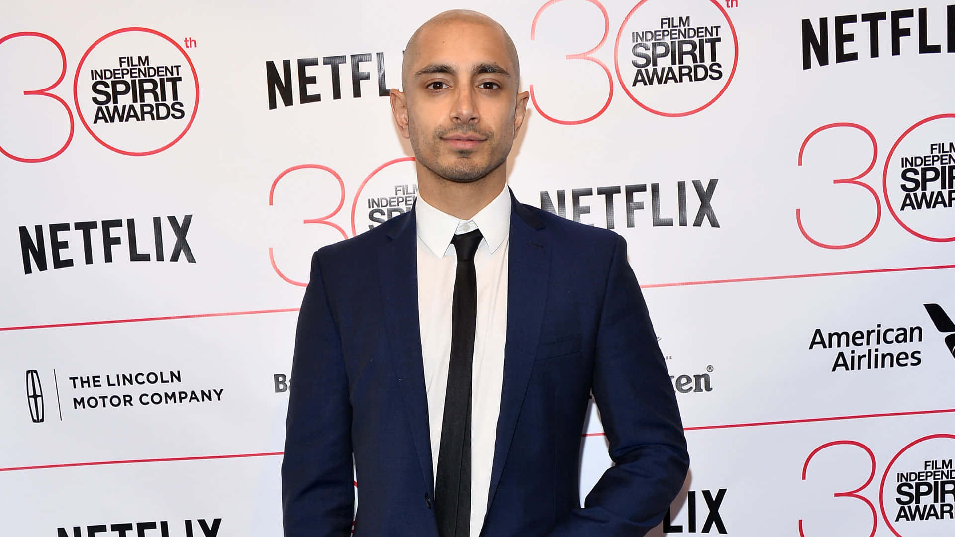 Riz Ahmed På Film Independent Spirit Awards Bakgrunnsbildet