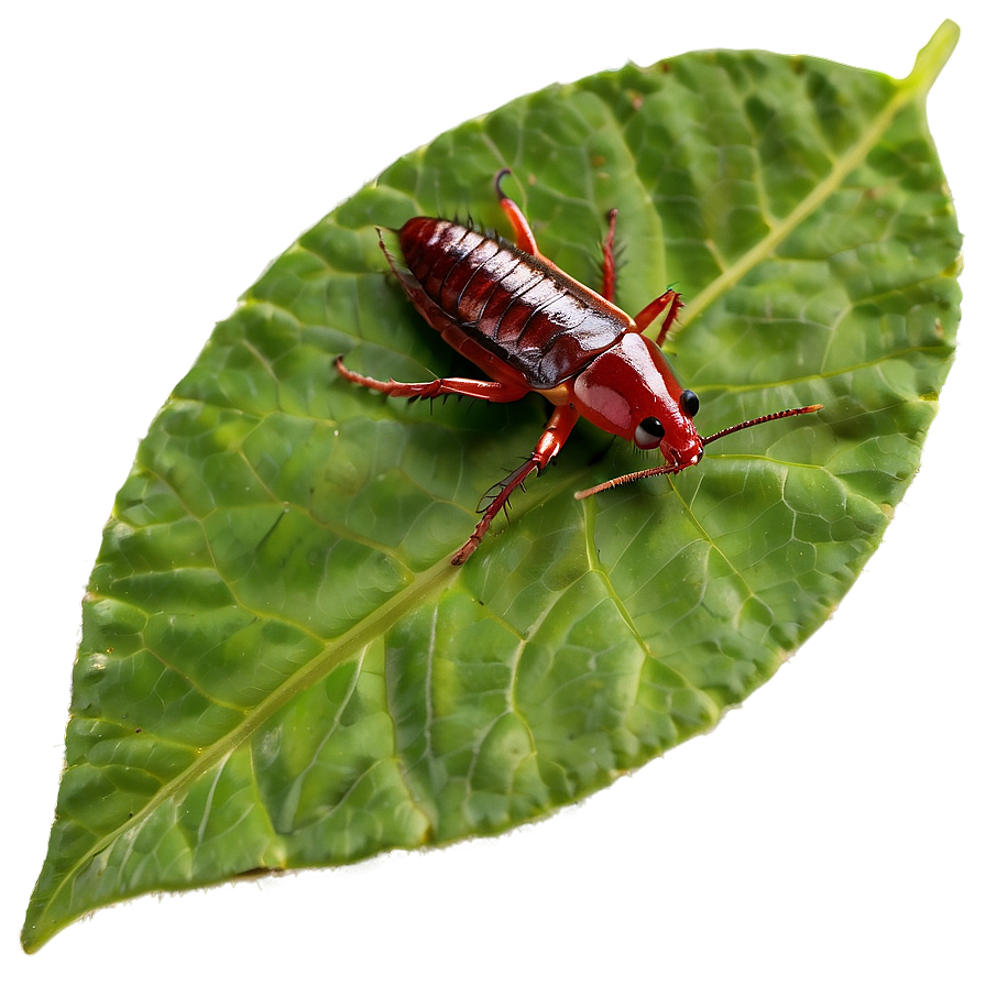 Roach On Leaf Png Xmo PNG