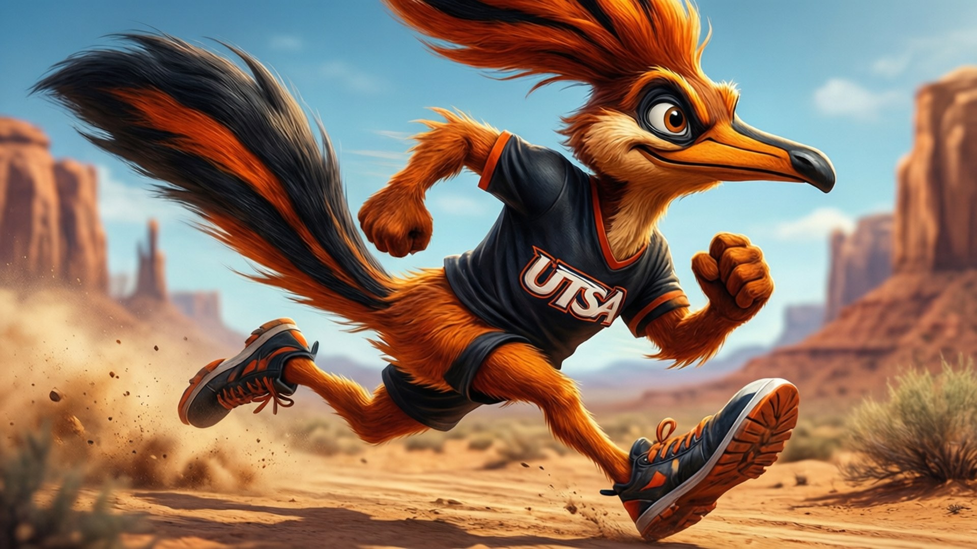 Roadrunner Dash Wallpaper