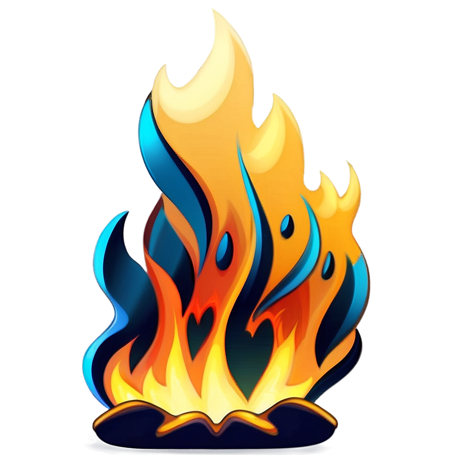 Download Roaring Fire Emoji Icon Png Tgg | Wallpapers.com