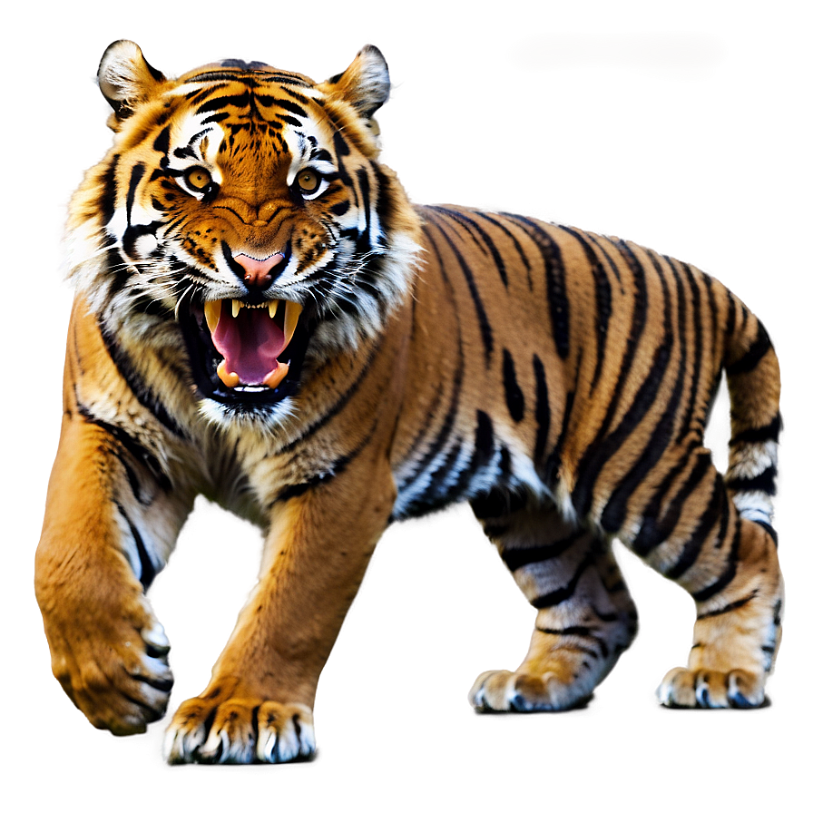 Roaring Tiger Png Wsa63 PNG