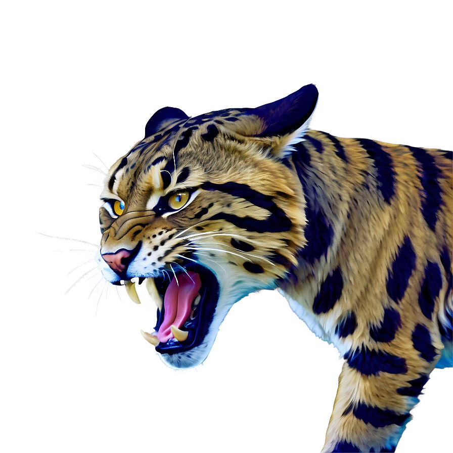 Roaring Wildcat Graphic Png Lry PNG