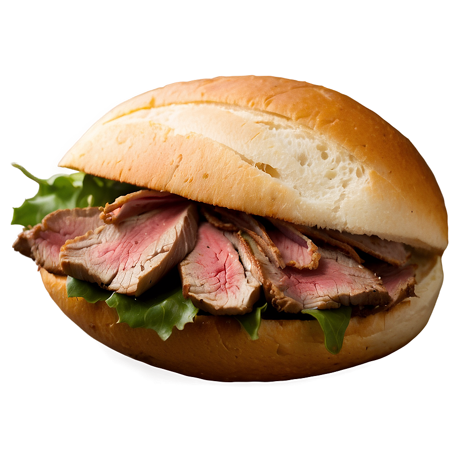 Download Roast Beef Sandwich Png 05232024 | Wallpapers.com