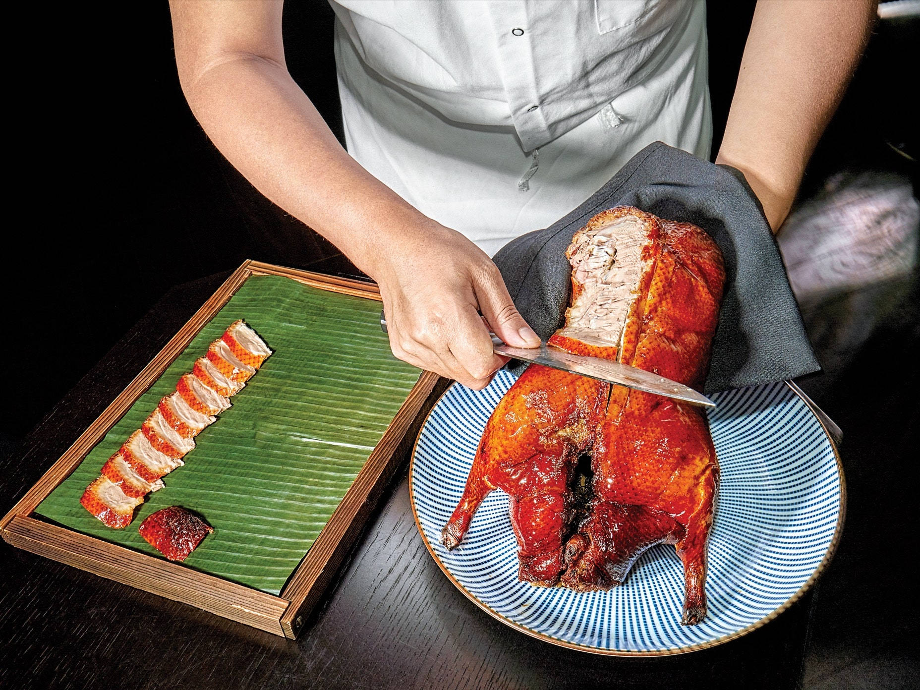 Roasted Peking Duck Small Slices Wallpaper