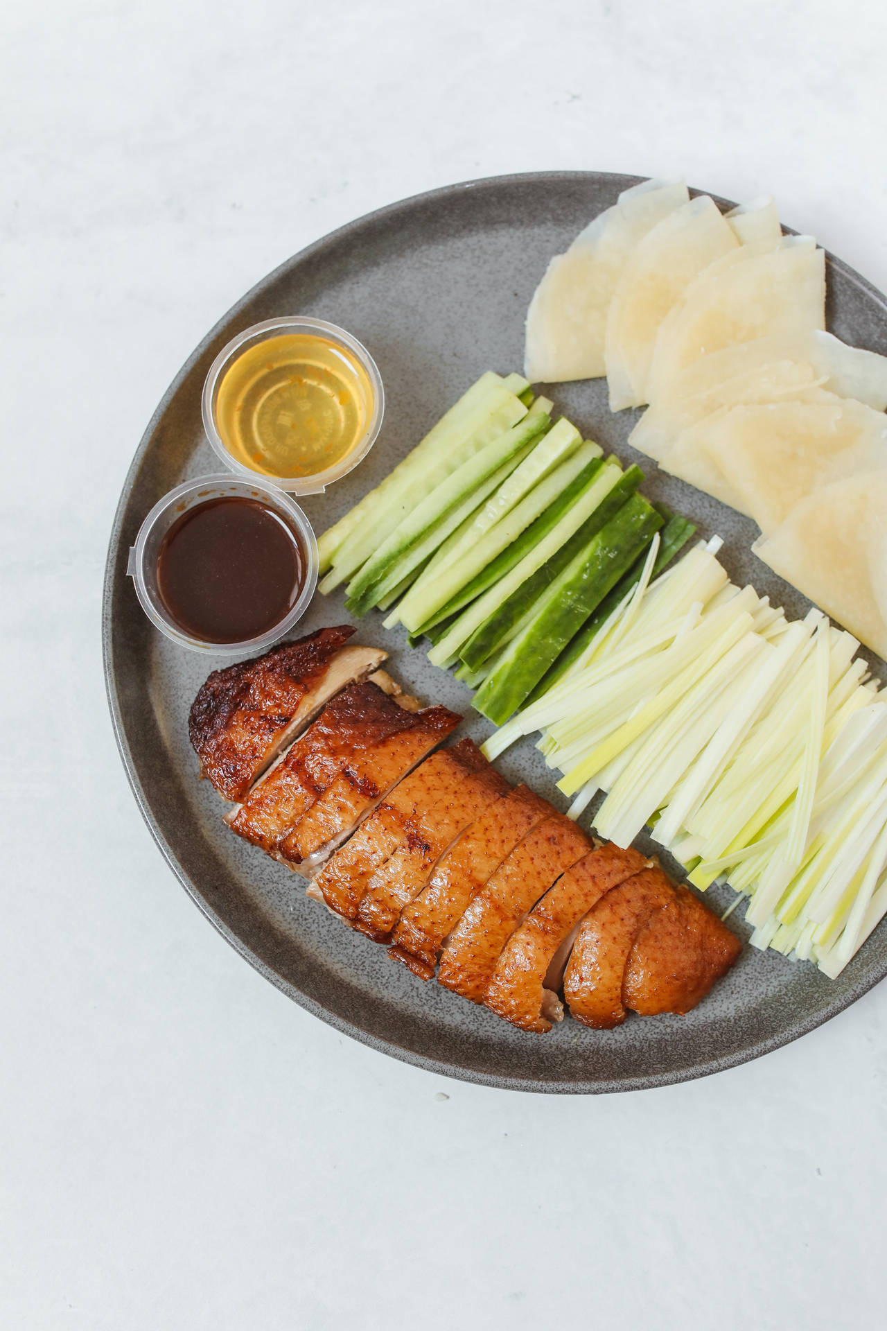 Roasted Peking Duck With Slated Sweet Ginger Wallpaper