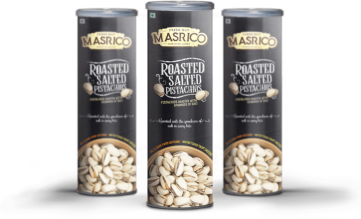 Roasted Salted Pistachios Packaging PNG