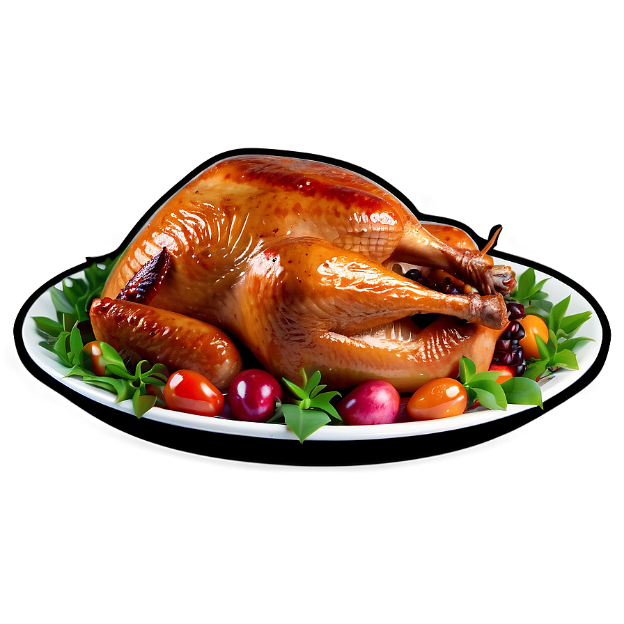 Download Roasted Turkey Png Hcr82 | Wallpapers.com