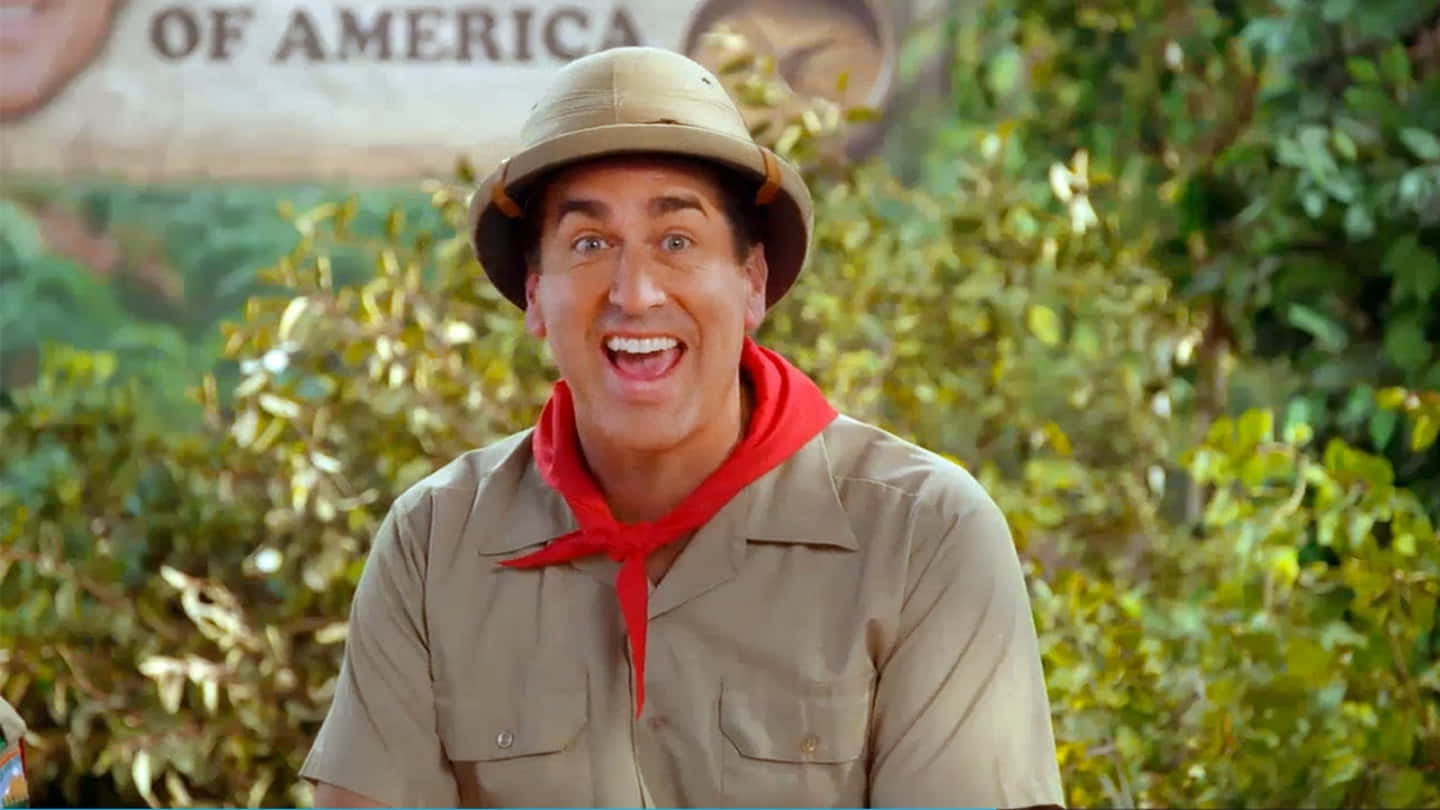 Rob Riggle in Character Wallpaper