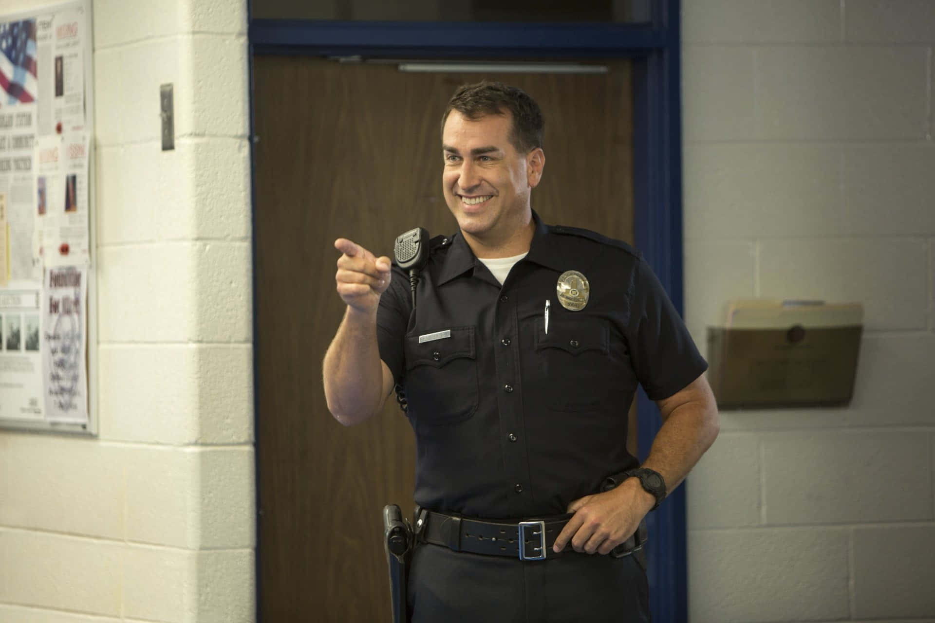 Actor Rob Riggle Ready For His Next Project Wallpaper