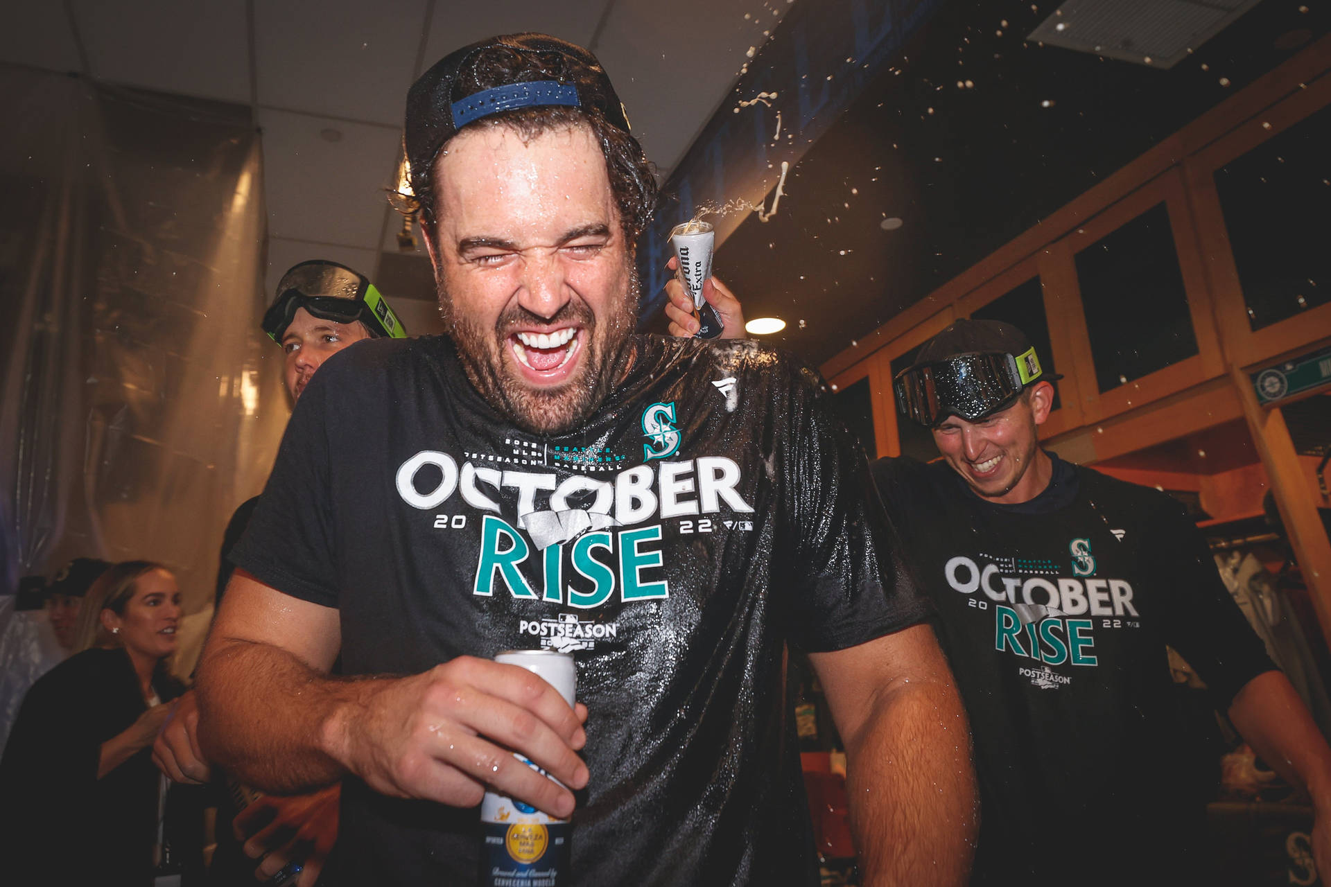 Robbie Ray At A Party Wallpaper