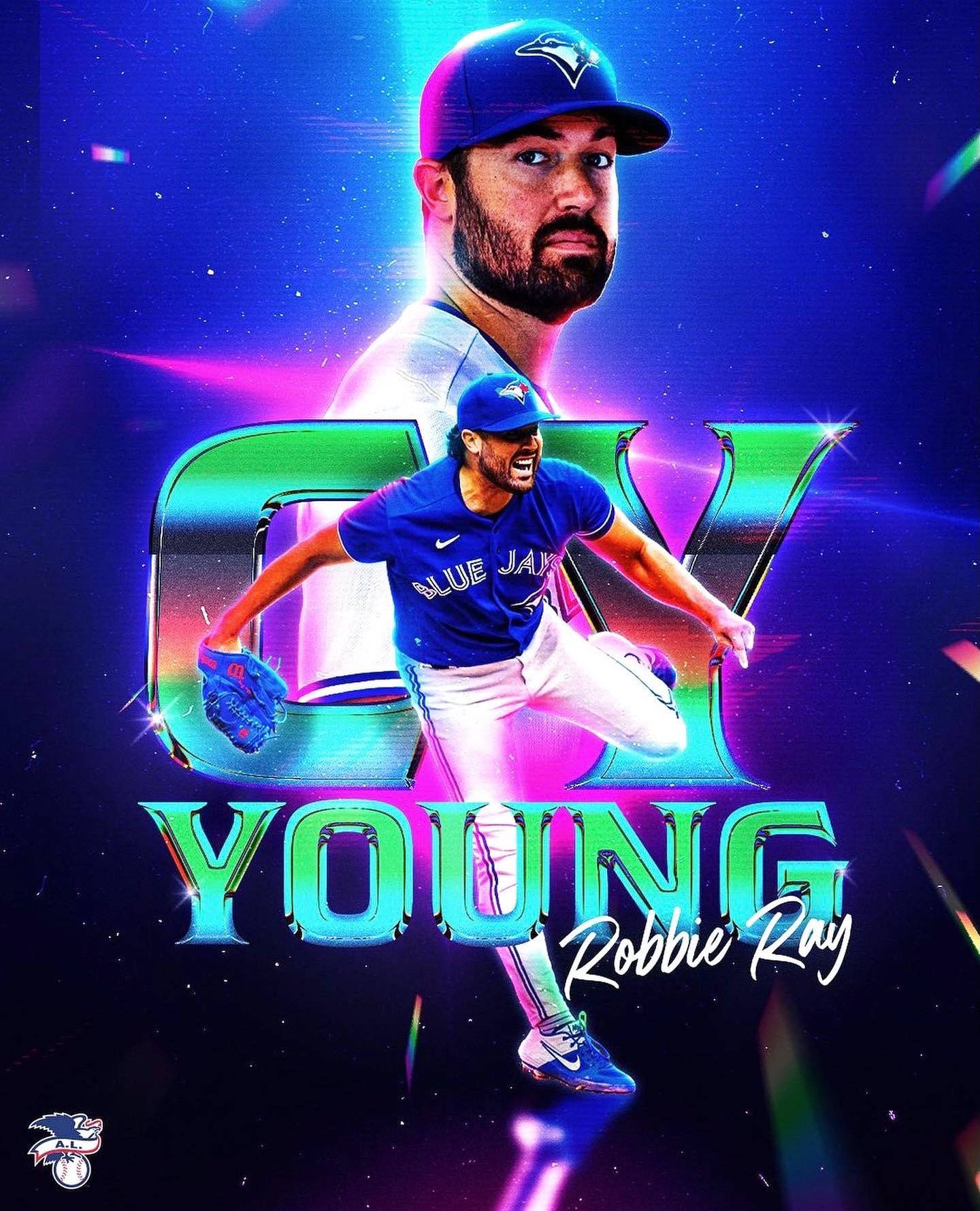 Robbieray Cy Young Affisch Wallpaper