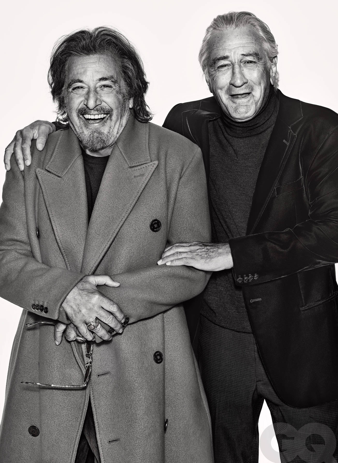 Robert De Niro And Al Pacino Wallpaper