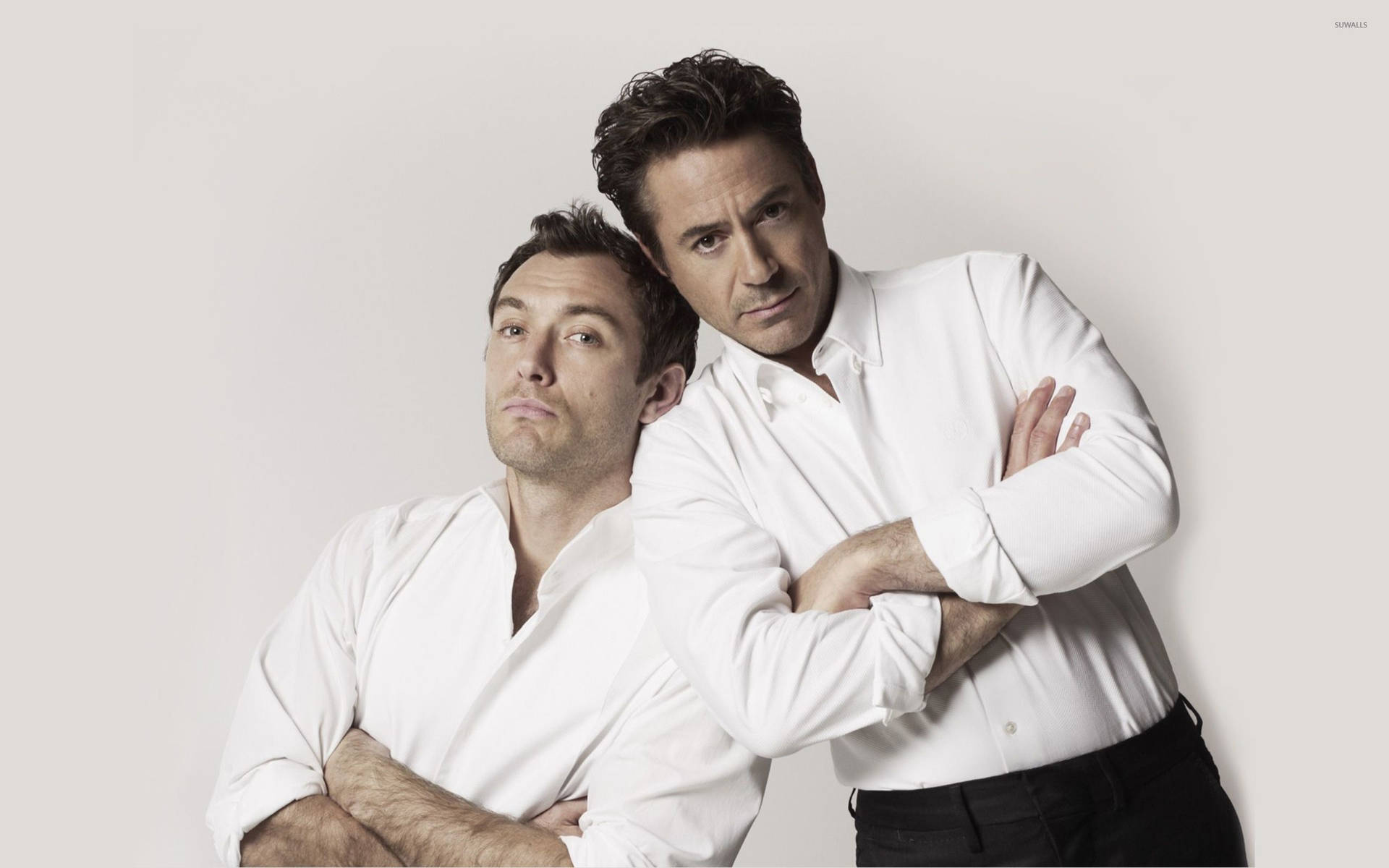 Robert Downey Jr. And Jude Law