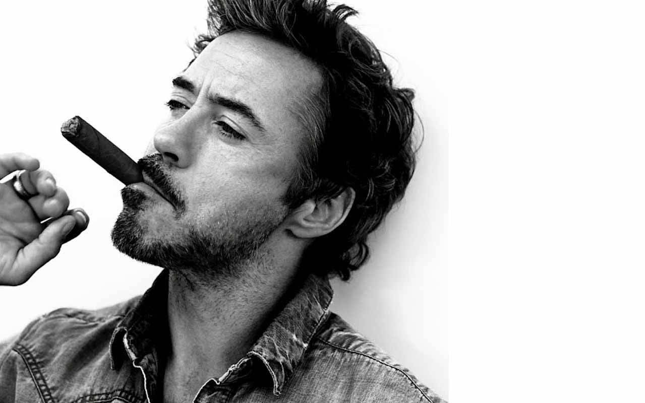 Robert Downey Jr. Cigar Background