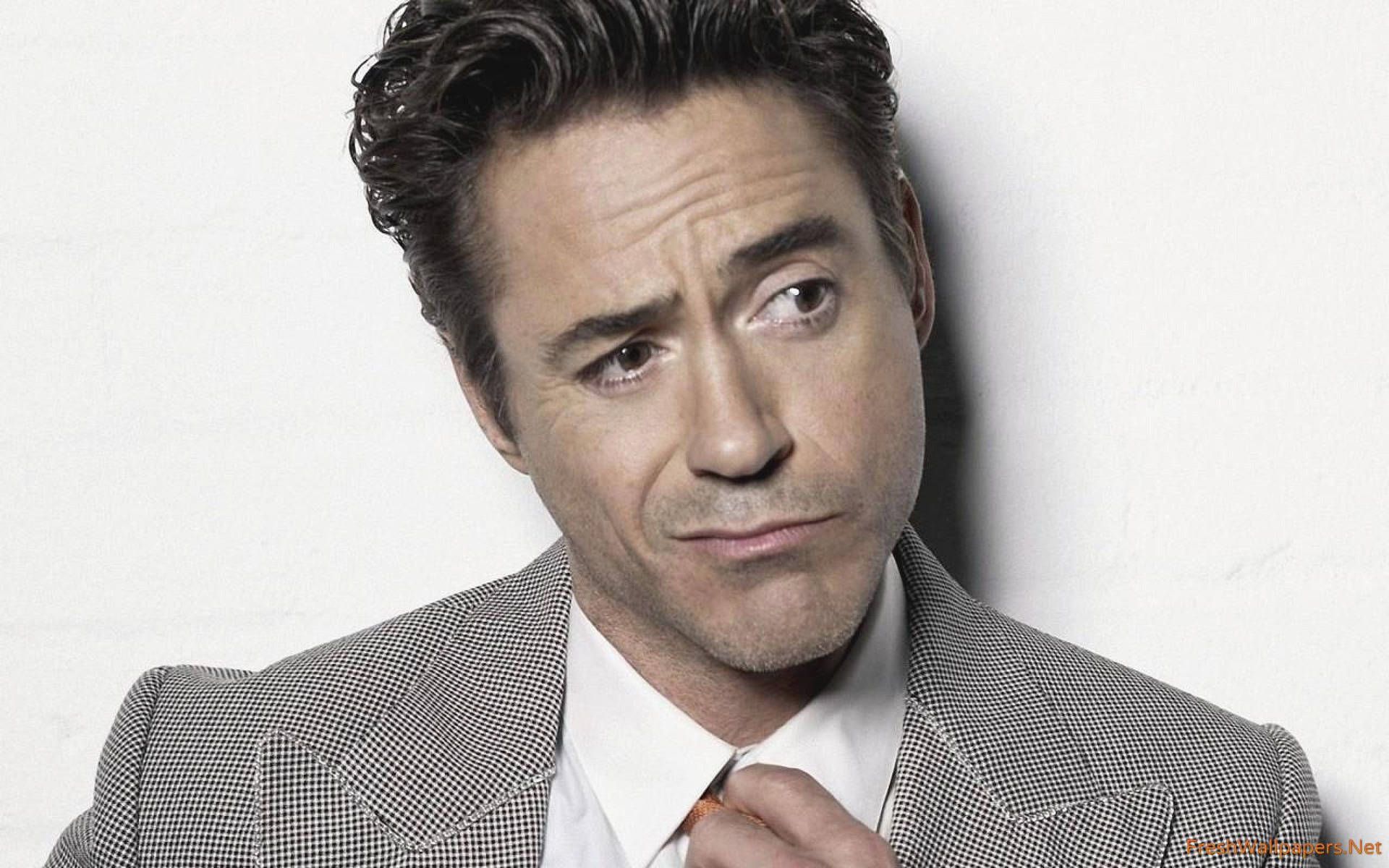 Robert Downey Jr. Handsome Smirk Background
