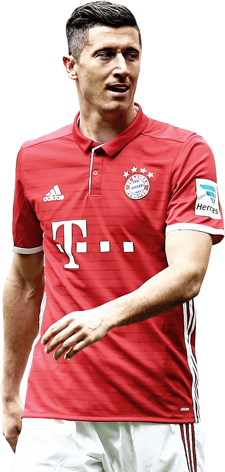 Robert Lewandowski Bayern Munich Kit PNG