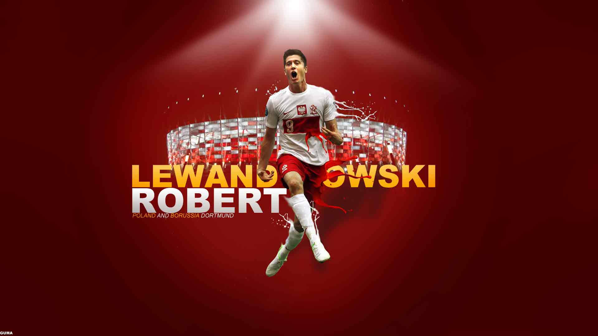Robert Lewandowski Borussia Dortmund Wallpaper