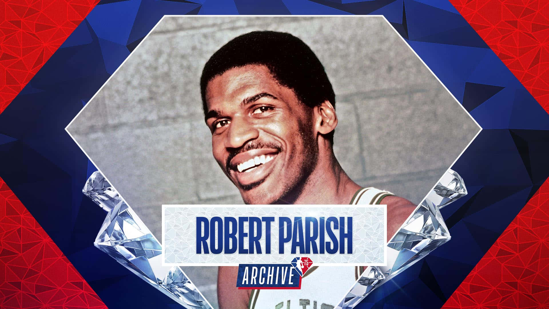 1. Robert Parish Basketball NBA-arkiver Tapet Wallpaper