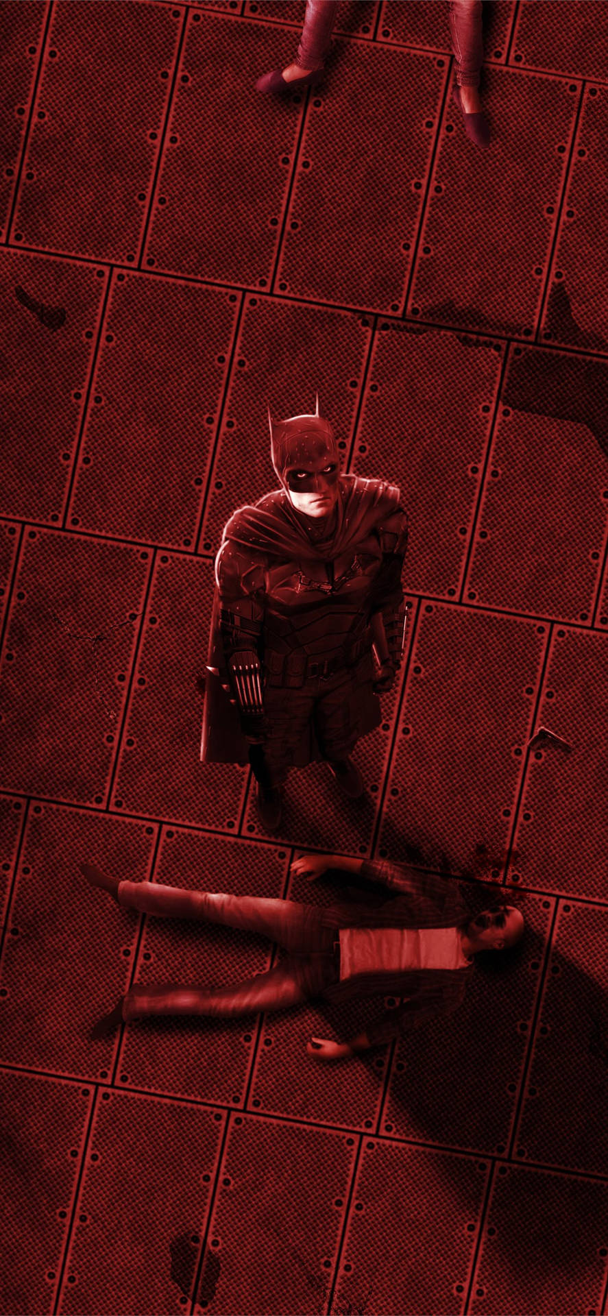 Robert Pattinson som DC Superhelt Batman Wallpaper
