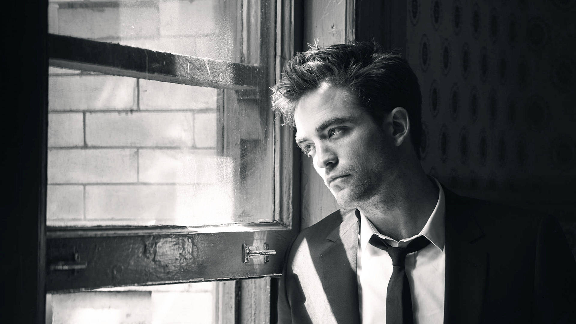 Robert Pattinson Greyscale