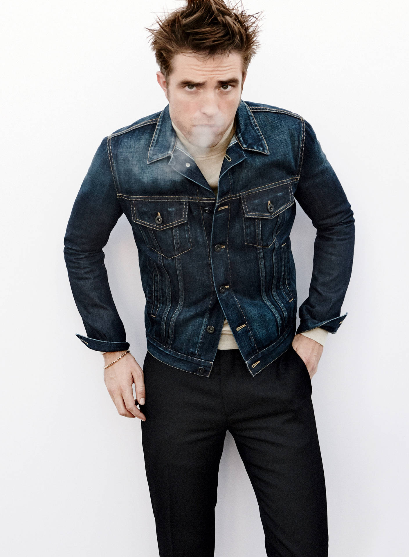 Robert Pattinson In Denim