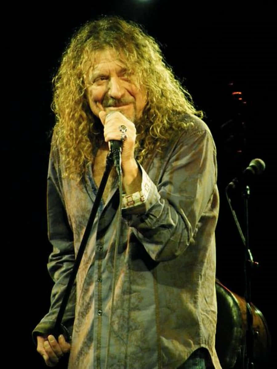Robert Plant of Led Zeppelin in his prime