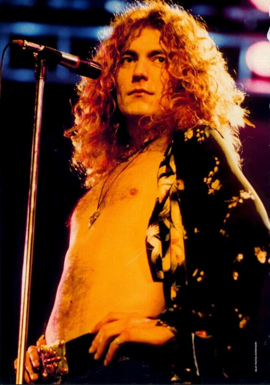 Robert Plant, legendary musician of Led Zeppelin