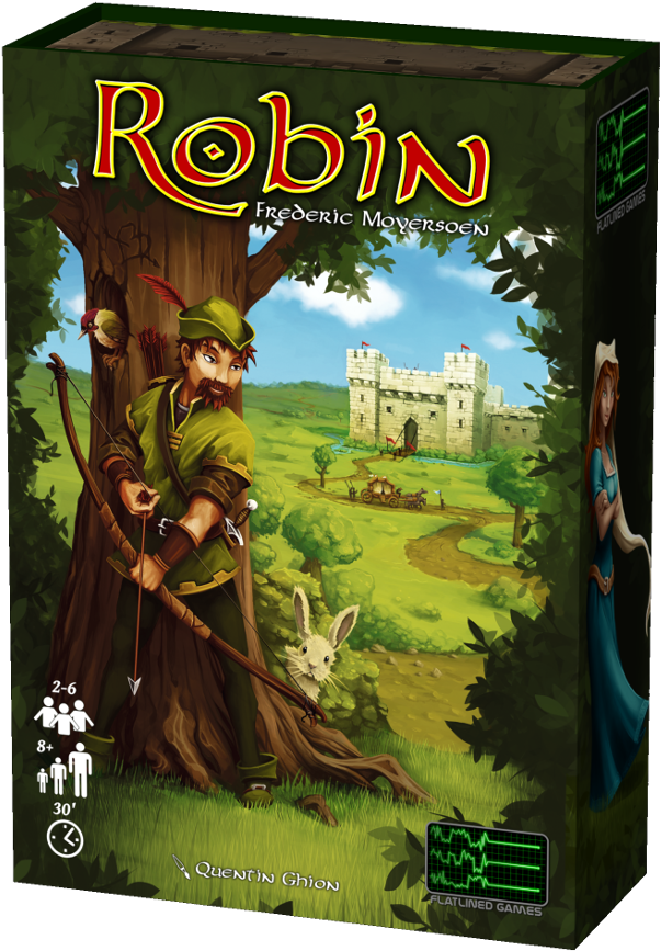 Robin Board Game Cover Art PNG