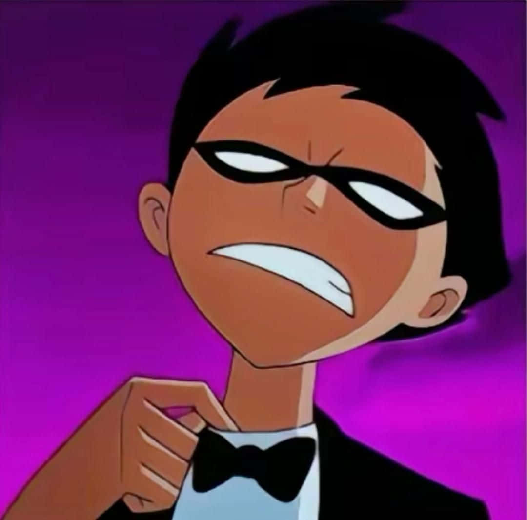 Robin Teen Titans Animated Expression Pfp Wallpaper