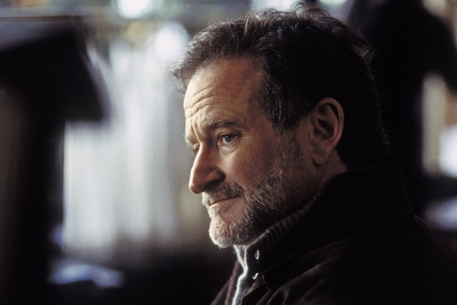 Robin Williams Heartwarming Photography Wallpaper