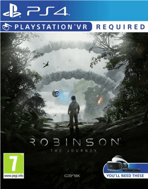 Robinson The Journey P S4 V R Game Cover PNG