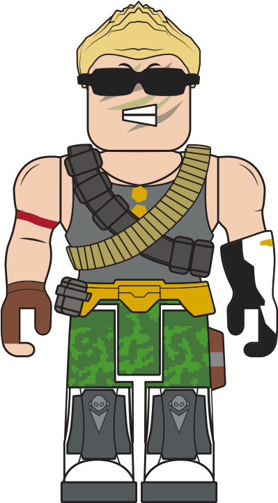 Roblox Action Figure Soldier Character.png PNG