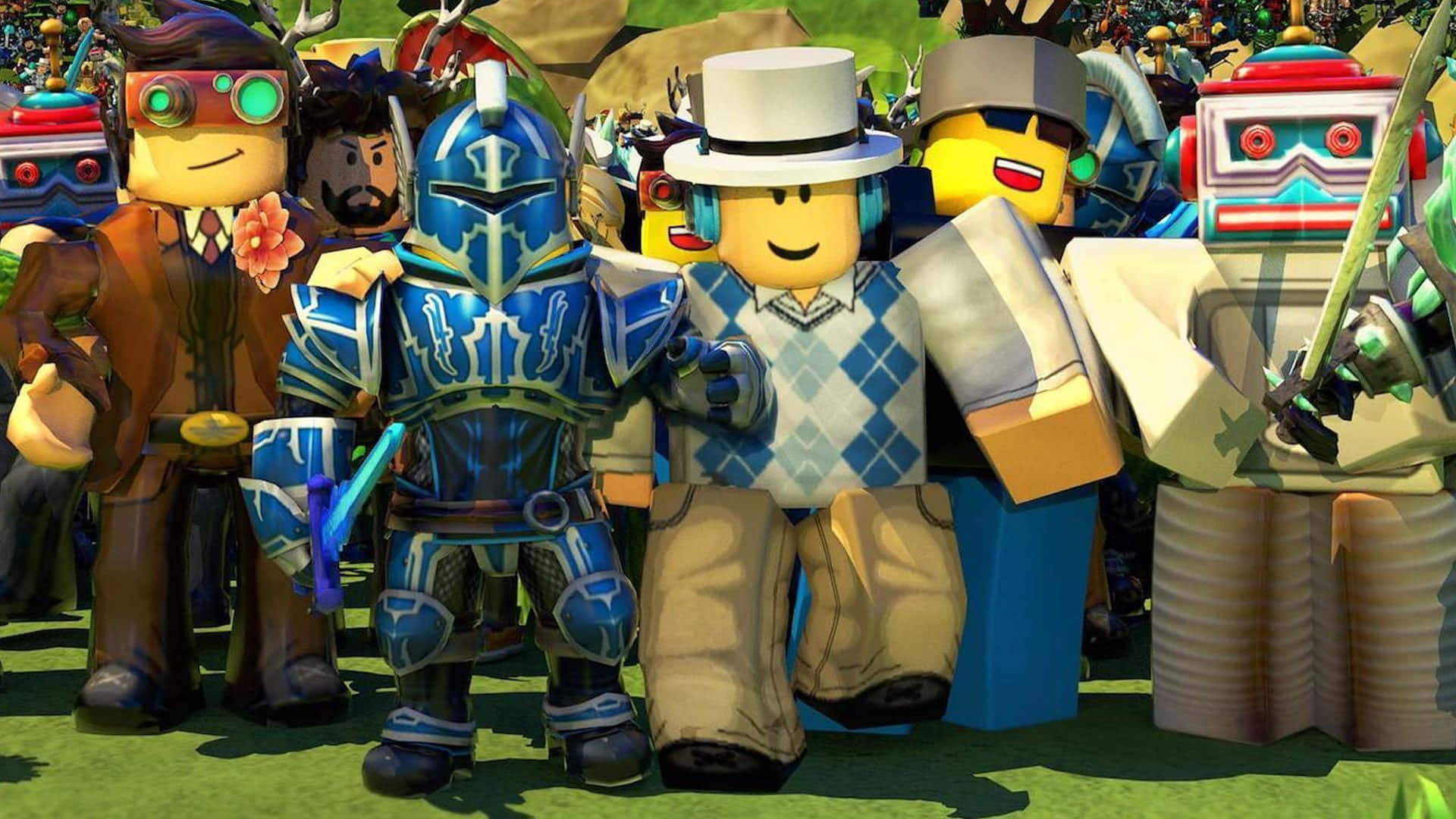 Download Roblox Guest Avatar In Action Wallpaper