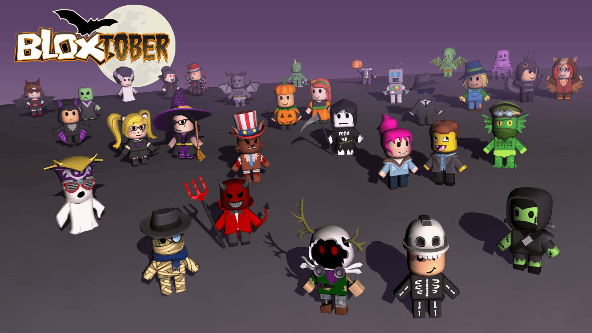 Blockeraordning Halloween - Skärmdump Miniatyrbild