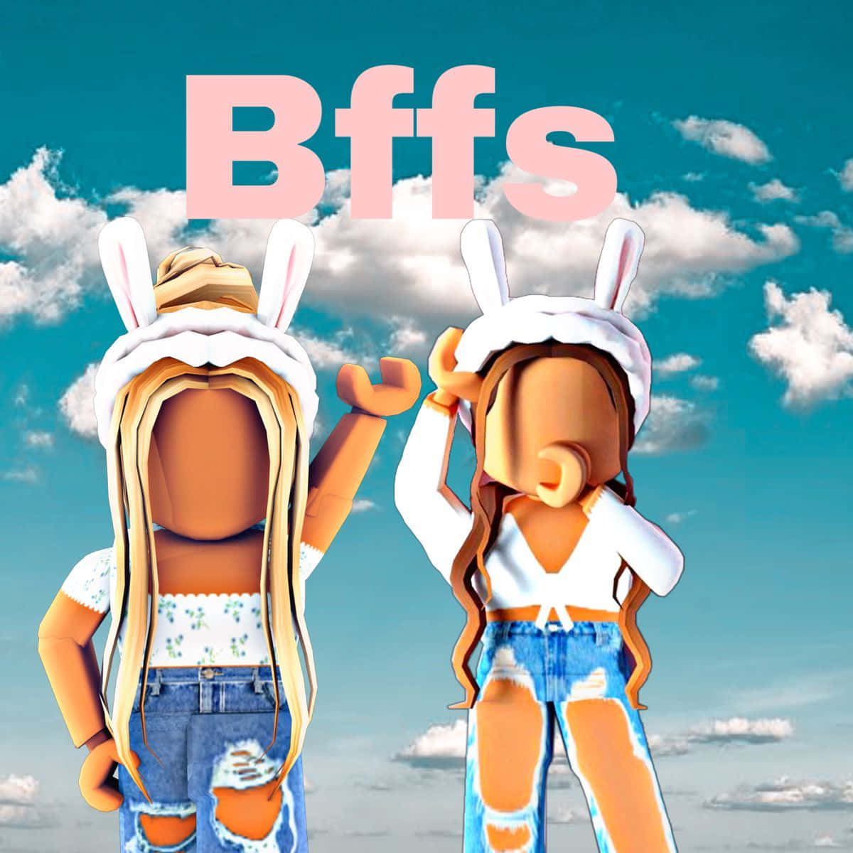 BFF's Playing Together on Roblox!