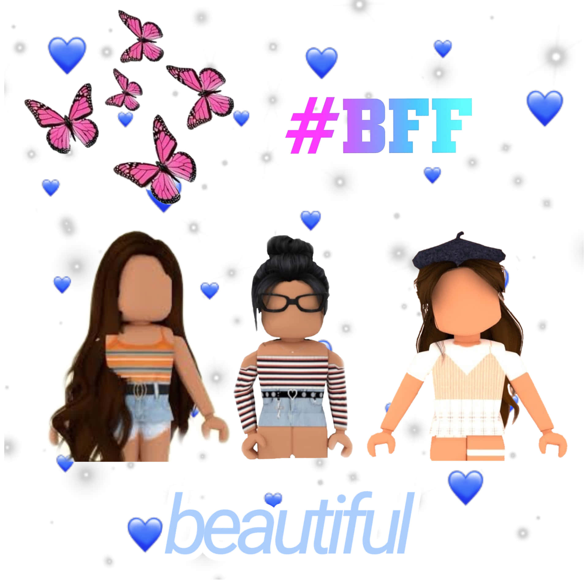 Roblox bff HD wallpapers