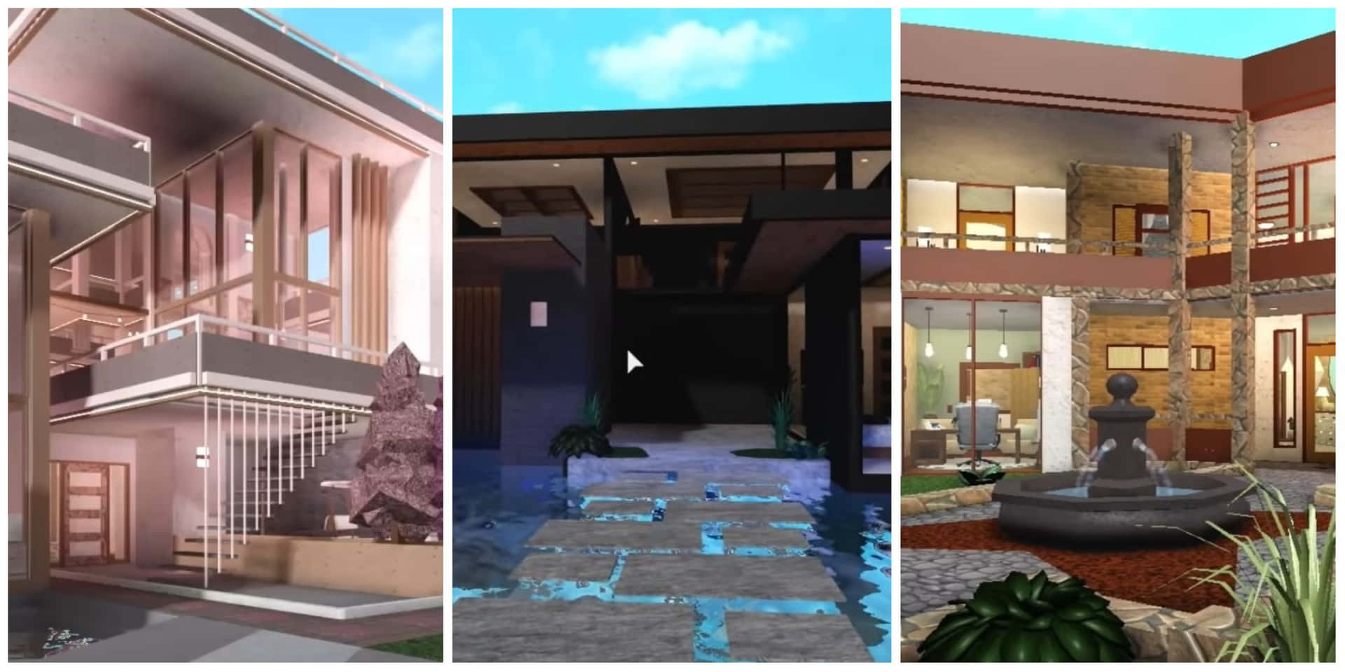 Roblox Modern Bloxburg House Preppy 