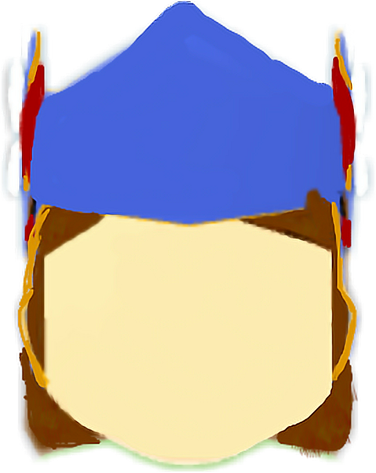 Roblox Blue Baseball Cap PNG