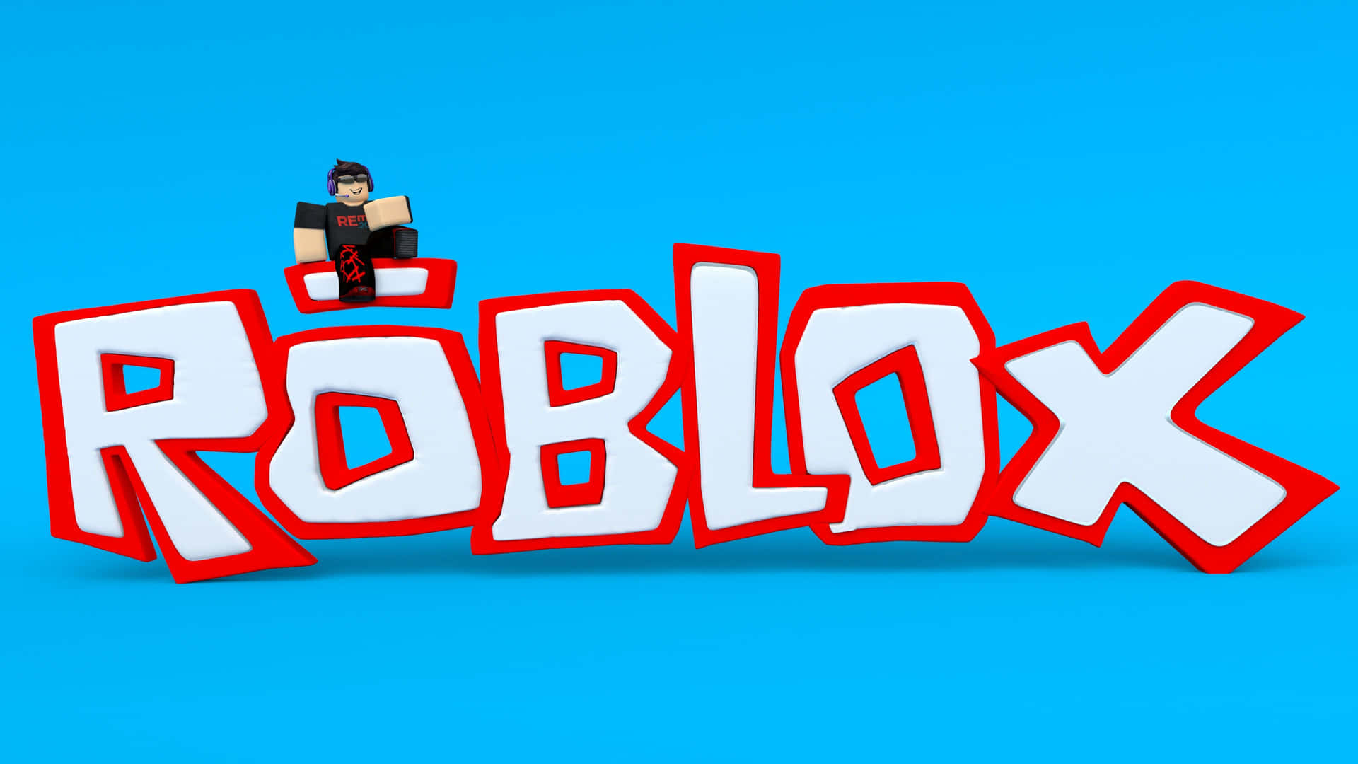The endless possibilities of Roblox Blue. Wallpaper