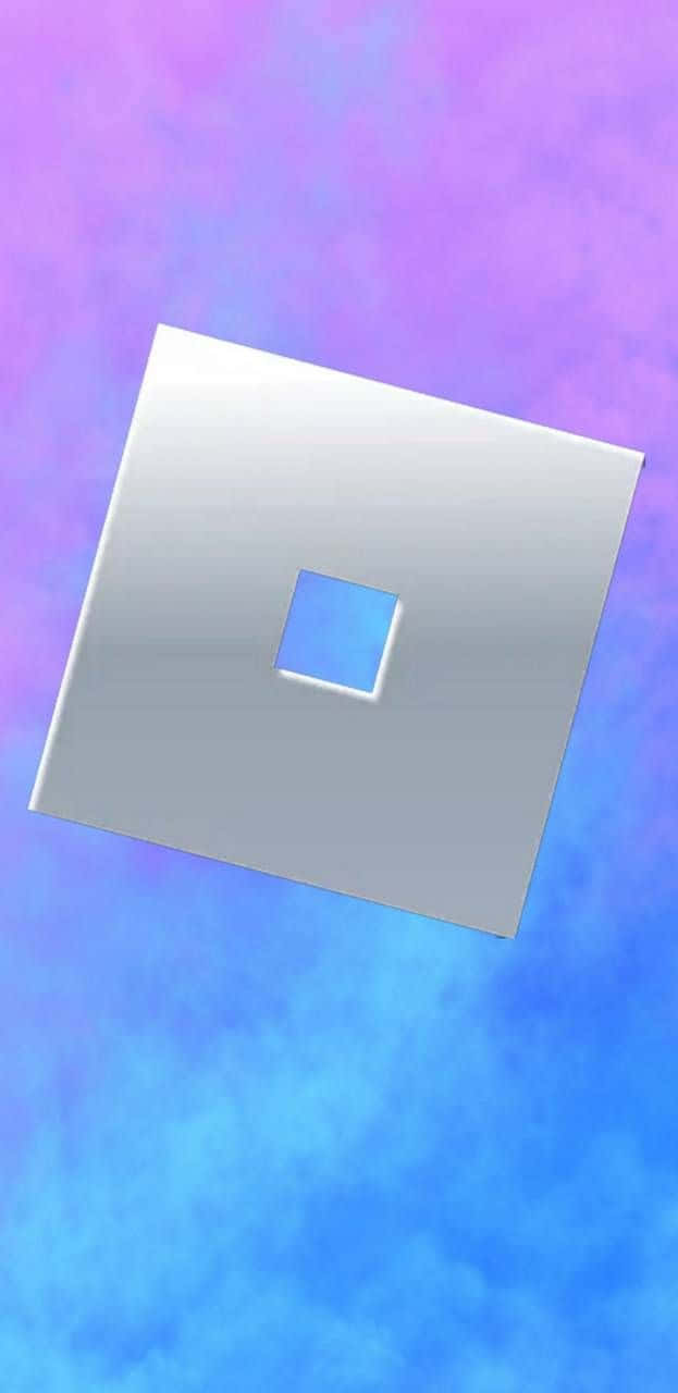 Download Logo Roblox Blue And Pink Wallpaper