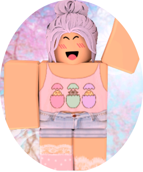 Roblox Character Happy Expression PNG