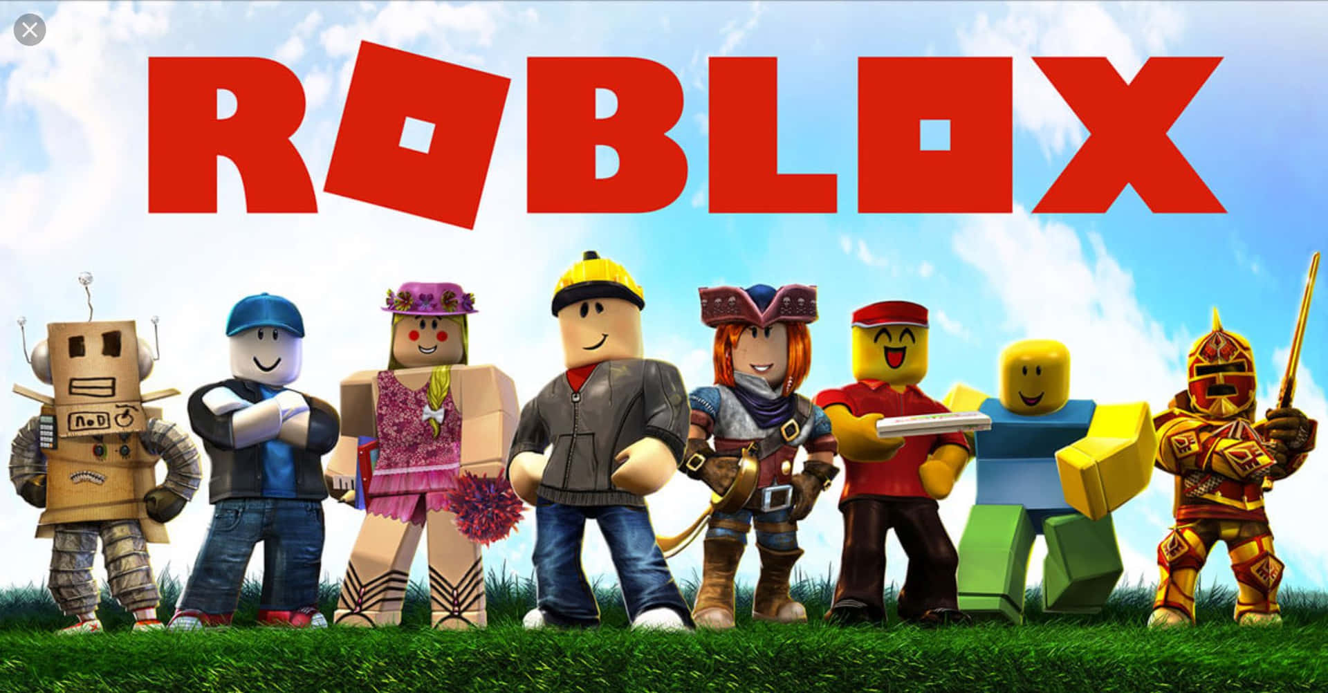 “Adventure Awaits: Join your friends on Roblox for exciting outings and fun stories.” Wallpaper